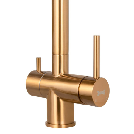 Смеситель для кухни ZorG ZRN 980144 Gold Rosy