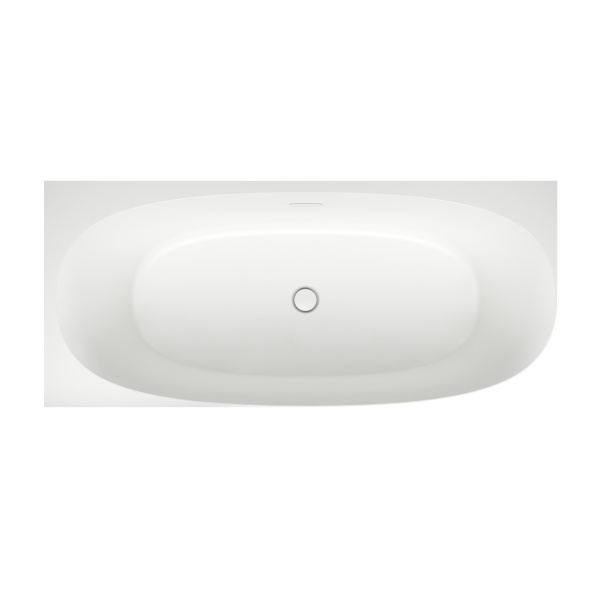 Акриловая ванна в наборе 4 в 1: пристенная ванна (левый разворот), каркас, экран, слив-перелив Wellsee Belle Spa 2.0 235805002