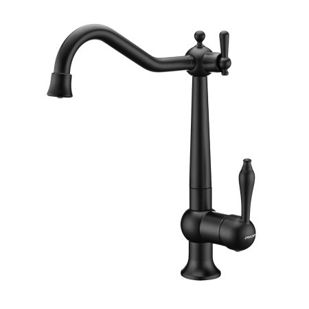 Смеситель для кухни Paulmark RETRO Re213226-401, антрацит