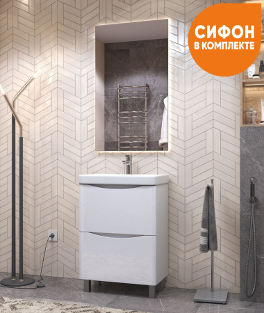 Тумба под раковину напольная VIGO Glem tn.GLE.9595.60.2Y, 60 см