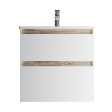 M85AFHX0652WG X-Joy База под раковину AM.PM, подвесная, 65 см, 2 ящика, белый глянец