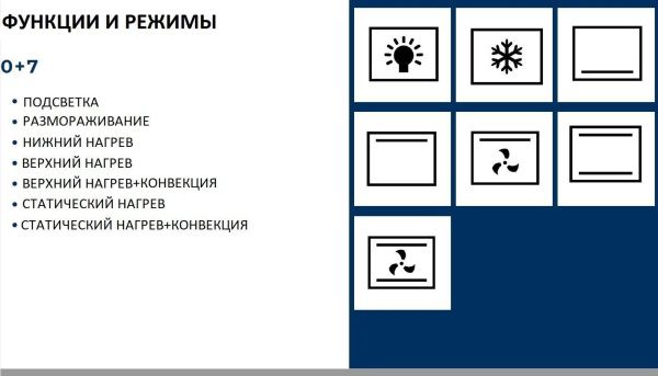Электрический духовой шкаф ZorG BE7 gray