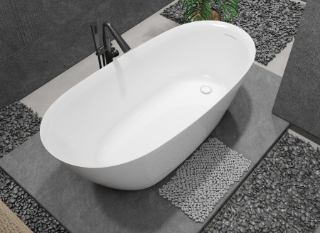 Ванна AQUAme акриловая отдельностоящая AQM3503GW