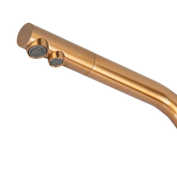 Смеситель для кухни ZorG ZRN 980144 Gold Rosy