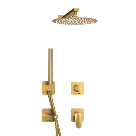 A3651.283.284.180.259.285.194.286 Встраиваемый комплект для ванны WasserKRAFT с верхней душевой насадкой, лейкой