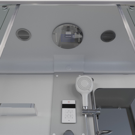 Душевая кабина Niagara Ultra NG-3170-01 (170х75х220) высокий поддон(56см),стекло матовое,4 места