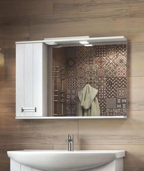 Зеркало со шкафом VIGO Diana z.DIA.100.L.El, 100 см