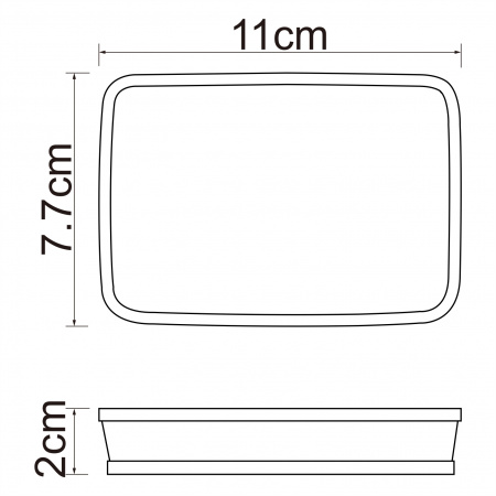 Мыльница WasserKRAFT Rossel K-5729