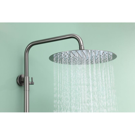 Душевая система Raglo R10.24.09, графит