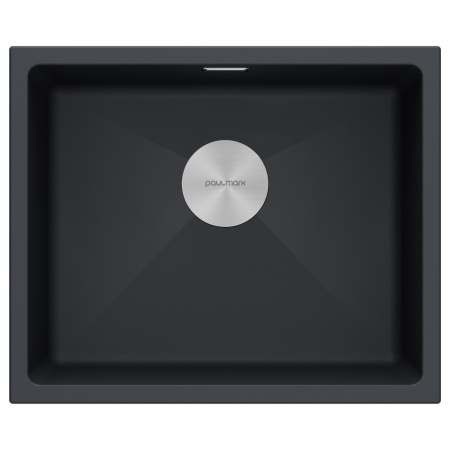 Мойка Paulmark LUMI 55 UNI LU55-AN 555х460х210 мм, IT-GRANIT, антрацит