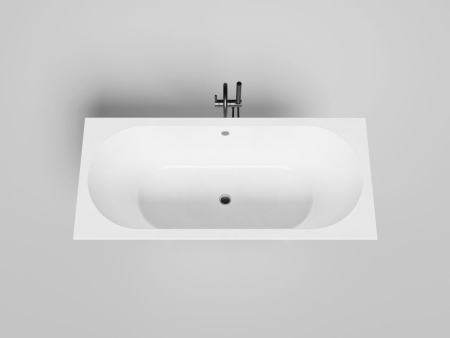 Ванна встраиваемая Salini ORNELLA AXIS 170x75 покраска по RAL полностью, S-Stone, матовый 103423MF