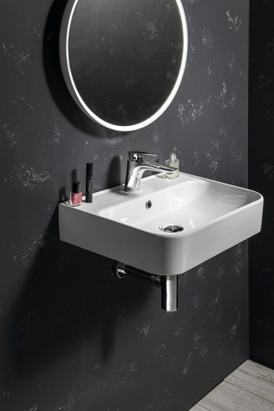 Раковина накладная ISVEA SistemaU 55см , белая 10PL53055SV