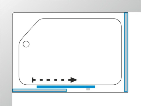 Душевая кабина Тритон Щ0000064615  Квадро 100*80