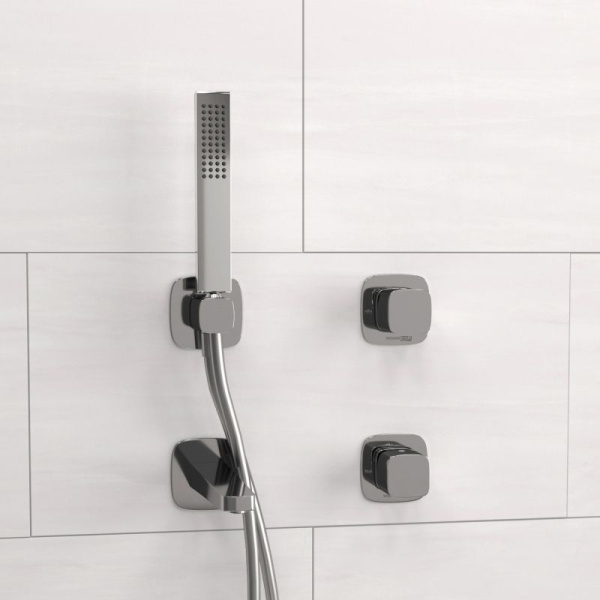 Встраиваемый комплект для ванны WasserKRAFT с лейкой и изливом A8651.312.314.326.087.103