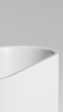 Ванна отдельностоящая Salini PERLA 170x80 покраска по RAL полностью, S-Sense, глянцевый 1049101GF