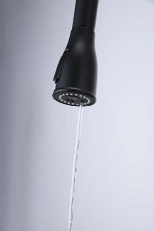 Смеситель для кухни Paulmark LANGE La214212-401, антрацит