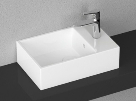 Раковина ISVEA Purita накладная 450*270*130 цвет белый 10PL51045SV