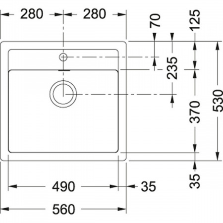 Мойка Franke Sirius SID 610, оникс, 114.0443.344