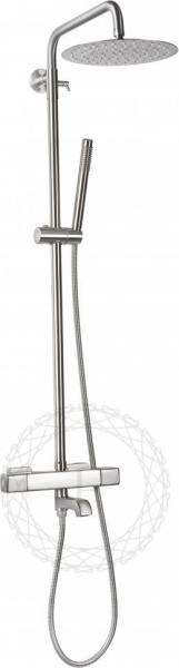 Душевая система FILARETE FL2050 с термостатом (Никель)