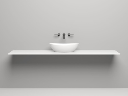 Столешница Salini Costa Plus, белый, 200221MN