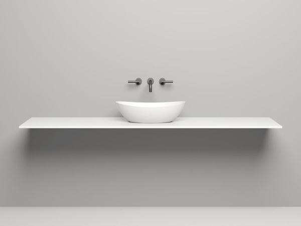 Столешница Salini Costa Plus, белый, 200221MN