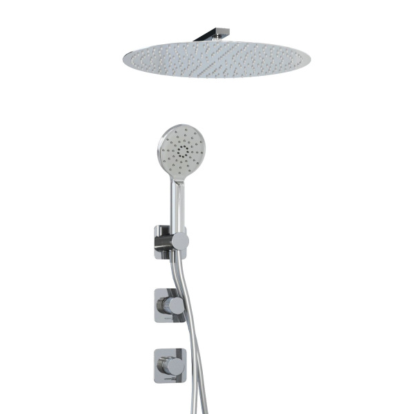 A4651.293.090.117.271.087.127  Встраиваемый комплект для душа WasserKRAFT с верхней душевой насадкой и лейкой