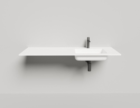 Раковина столешница Salini ONDA PLUS, белый, 1402203MN