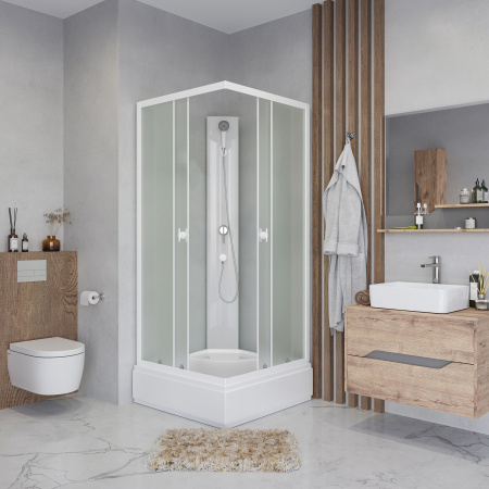 Душевая кабина Niagara Promo P90/26Q/MT/BK (90х90х200) 4 места