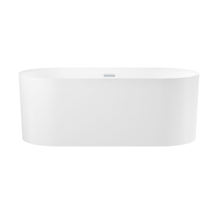 Акриловая ванна в наборе 4 в 1: отдельностоящая ванна, ножки, экран, слив-перелив Wellsee Chalice Perfection 230601001