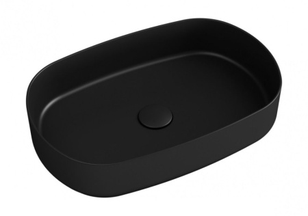 Раковина ISVEA Infinity накладная 550*360*120 цвет черный матовый 10NF65055SV-2N