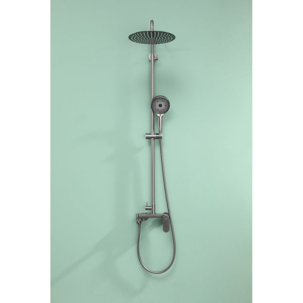 Душевая система Raglo R10.24.09, графит