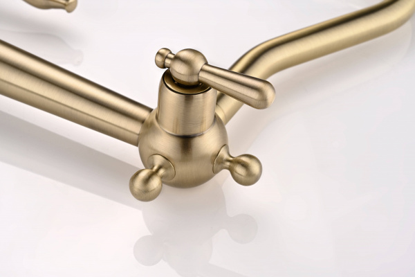 Смеситель для кухни Paulmark RETRO Re213226-BR, бронза