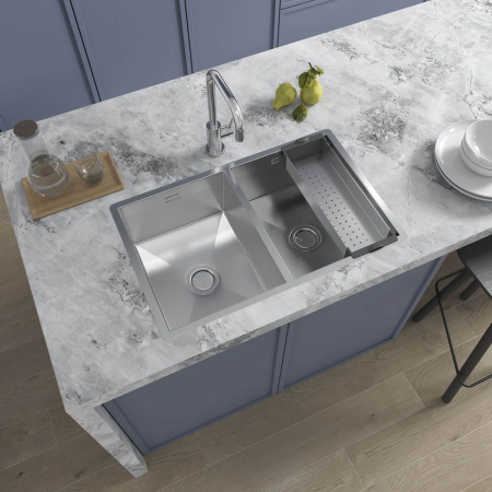 Кухонная мойка Reflexion Garda RX2170SS полированная сталь