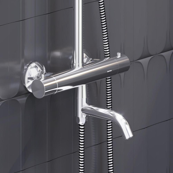 Душевая система AM.PM 977810000 Jupiter с термостатом