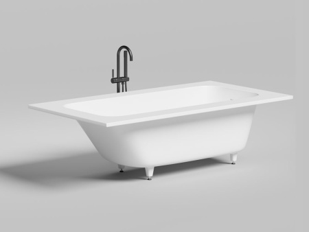 Ванна встраиваемая Salini ORLANDA KIT PLUS 190x100 покраска по RAL полностью, S-Sense, глянцевый 102114GF