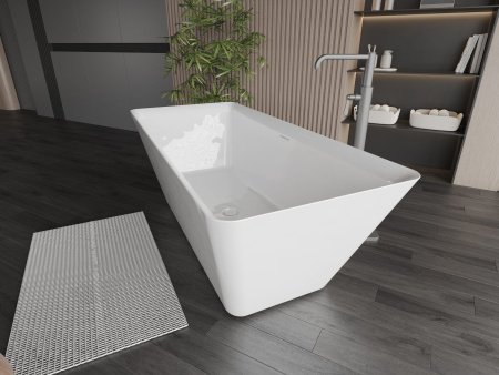 Ванна AQUAme акриловая отдельностоящая AQM3502GW