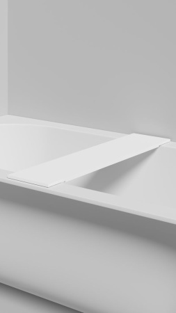 Полка для встраиваемой ванны Salini GABBIANO IN 780/2, белый, 1906206M