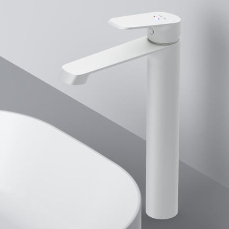 F8F92033 Func Смеситель для умывальника AM.PM высокий, белый