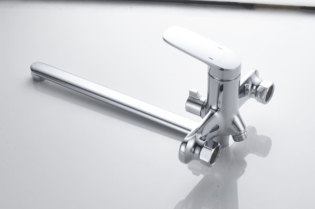 Смеситель для ванны Shevanik S8522, хром