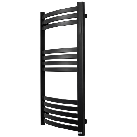 Полотенцесушитель GROIS Elvino GR-018 500х900 П12 (3+4+5) RAL9005 черный матовый