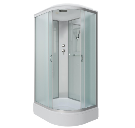 Душевая кабина Niagara Classic NG-33084-14L (100х80х215) средний поддон(26см),стекло матовое