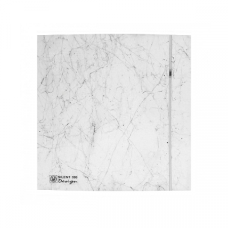 Вентилятор S&P SILENT-100 CZ MARBLE WHITE DESIGN – 4C