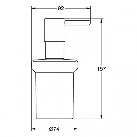 Дозатор для мыла Grohe Essentials 40394001