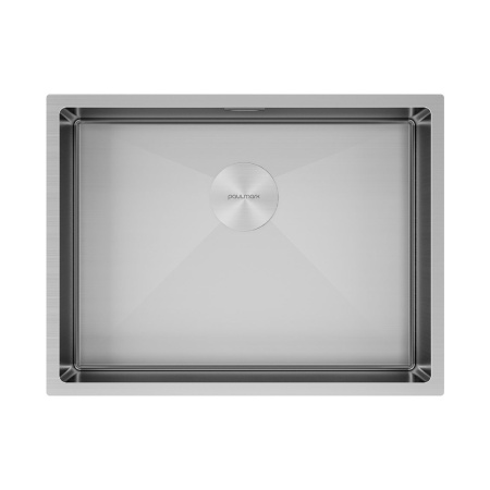 Мойка Paulmark NEXT 58 UNI PM215844-BS 440х580х200 мм, нержавеющая сталь, нержавеющая сталь