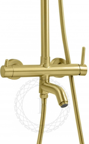 Душевая система FILARETE Roun FL2020 (Матовое золото)