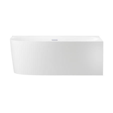 Акриловая ванна в наборе 4 в 1: пристенная ванна (правый разворот), каркас, экран, слив-перелив Wellsee Belle Spa 2.0 235803001