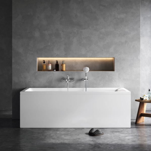 W93A-180-080W-A Gem, Ванна акриловая AM.PM 180x80 см