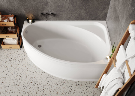 Акриловая ванна VAGNERPLAST HAPI 170x110 Right