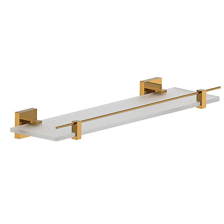 Стеклянная полка для ванной WONZON & WOGHAND, Темное золото (WW-8927-DG)