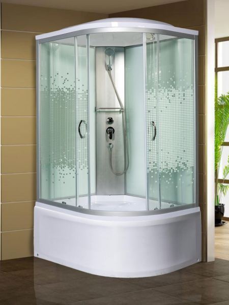 Душевая кабина МОНОМАХ МОНОМАХ 120/90/44 С МЗ L 1200х900х2100мм